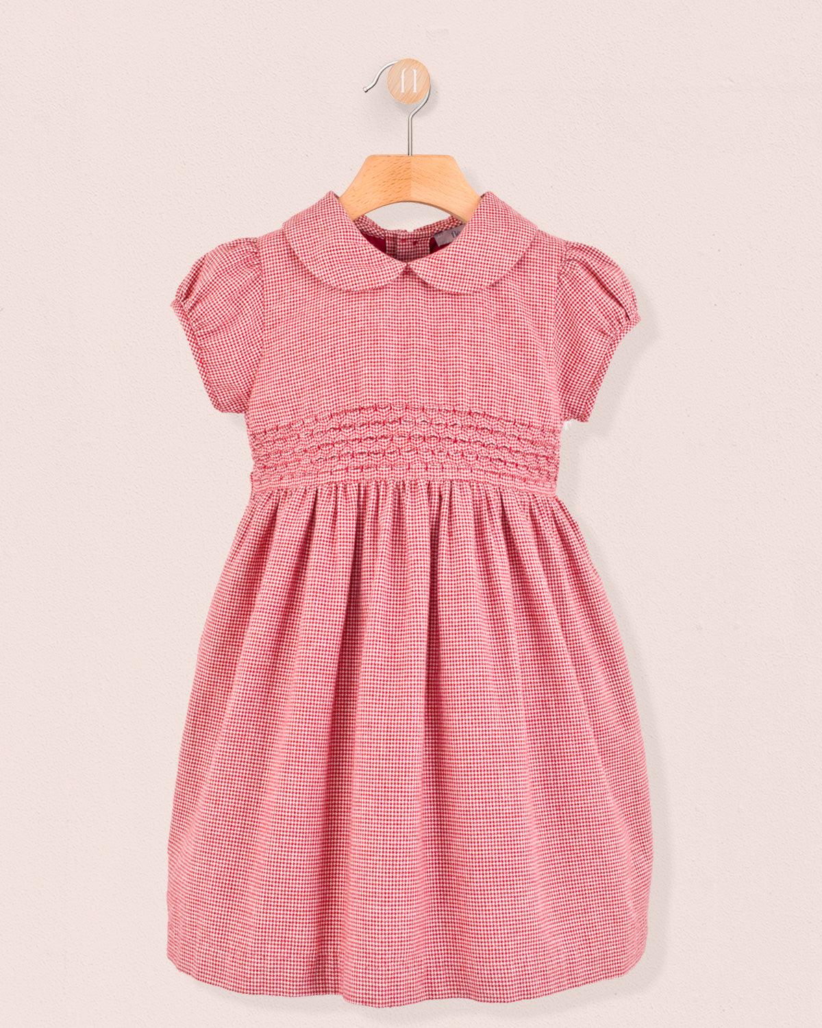 Rebecca Italian Burgundy Flannel Dress